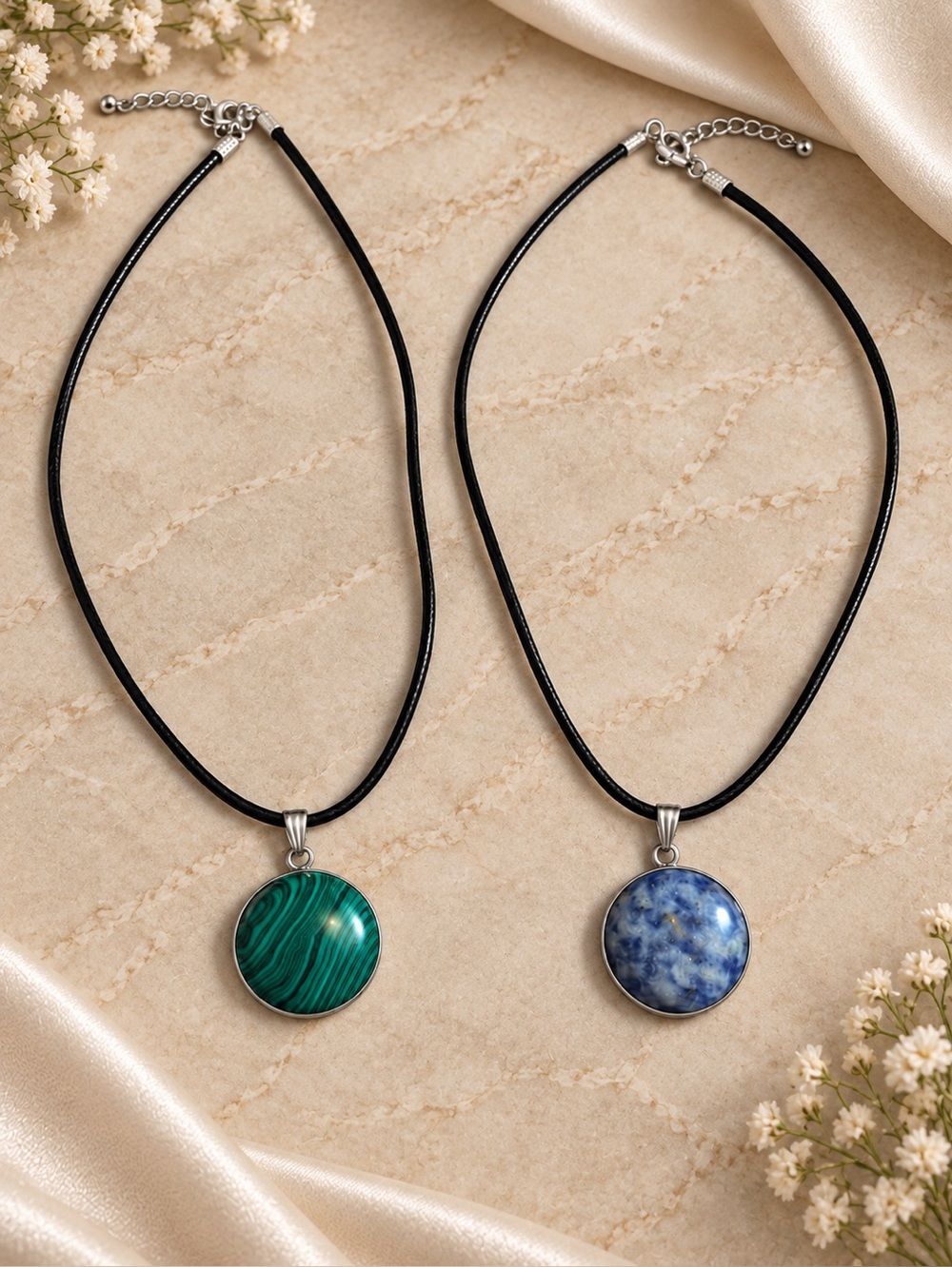 Gemstone necklaces